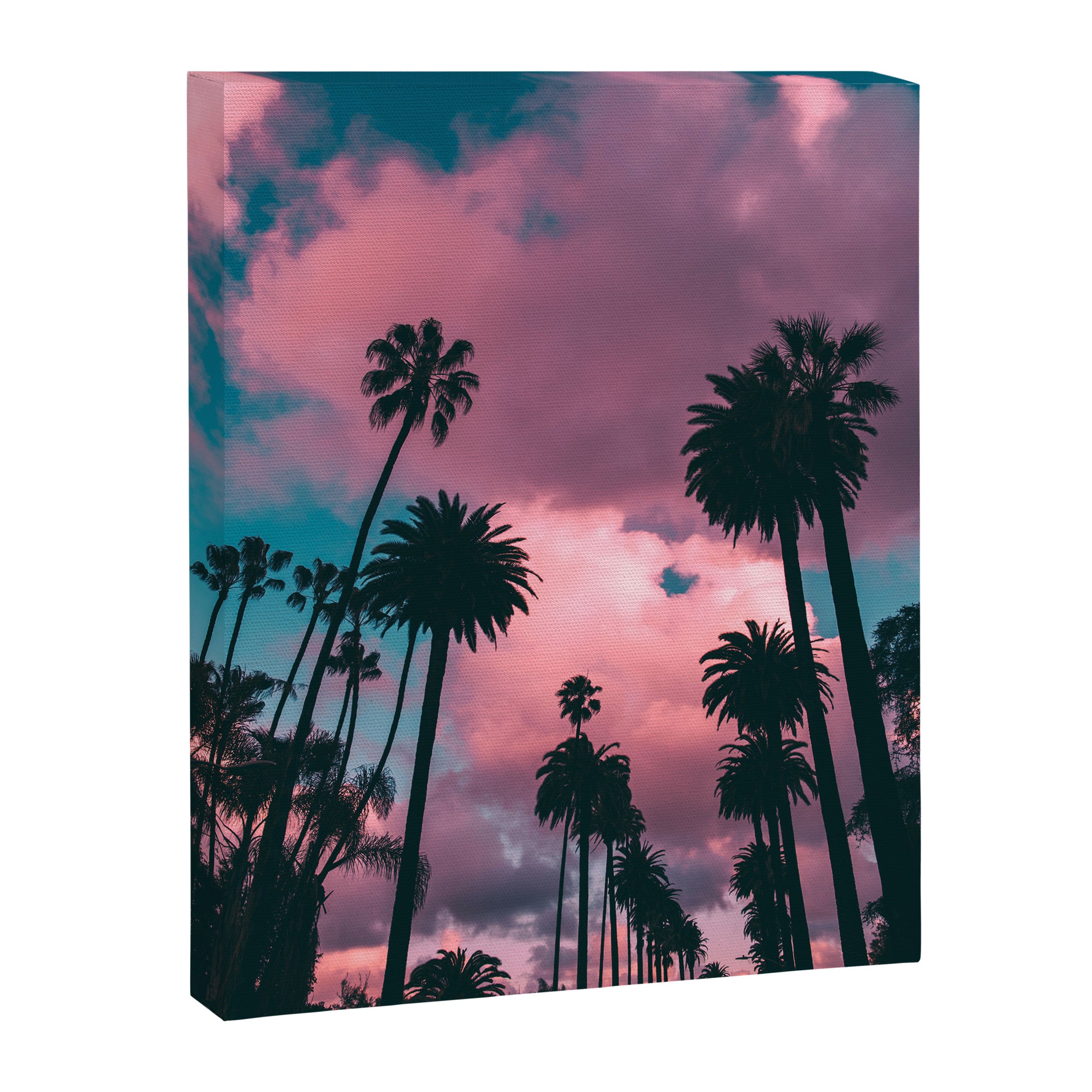 California Sunset Palms Photography Canvas Print Gallery Image 6