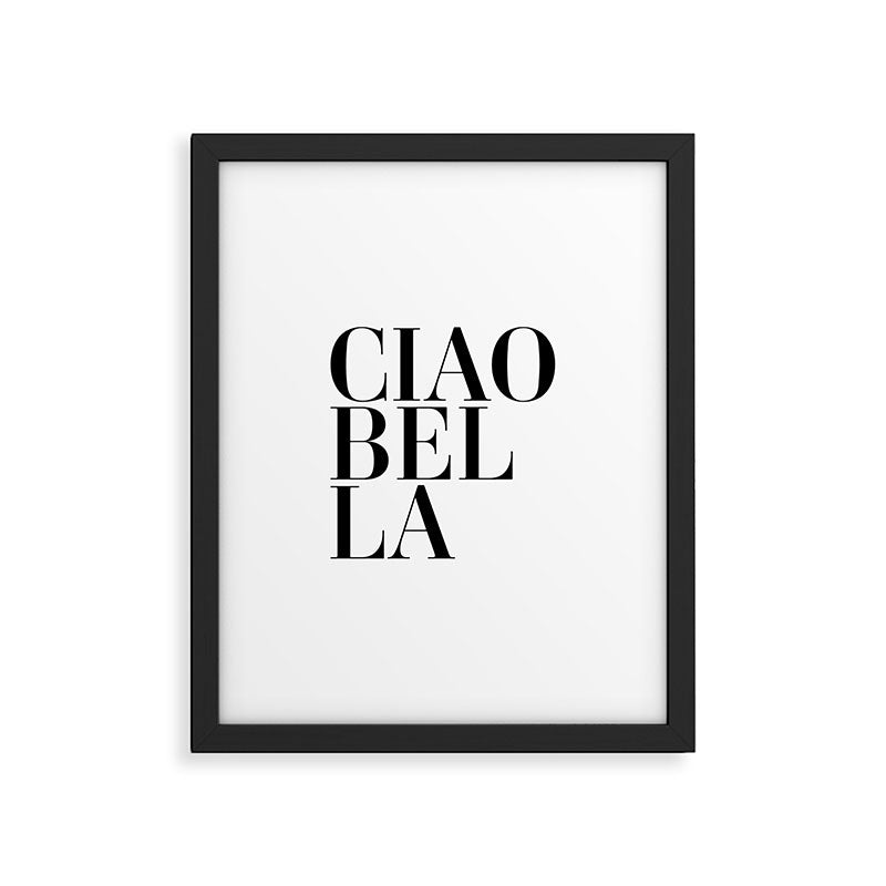 Ciao Bella Framed Art Print Gallery Image 5