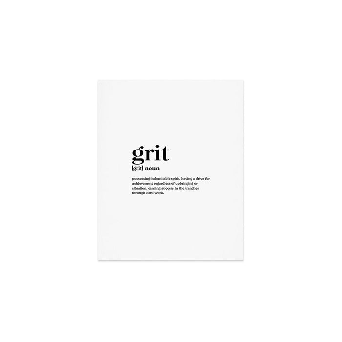 Grit Definition Art Print Gallery Image 1