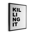 Killing it Framed Canvas Print Gallery Image 2