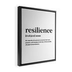 Resilience Definition Framed Canvas Print Gallery Image 2