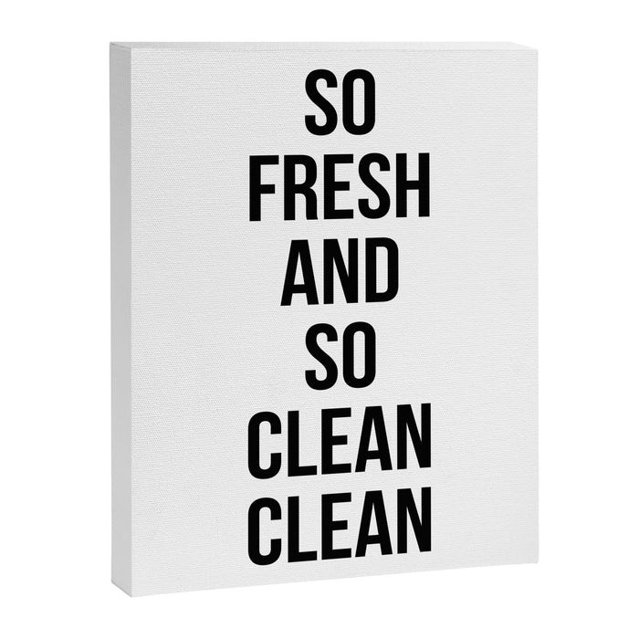 So Fresh And So Clean Clean Canvas Print Gallery Image 1