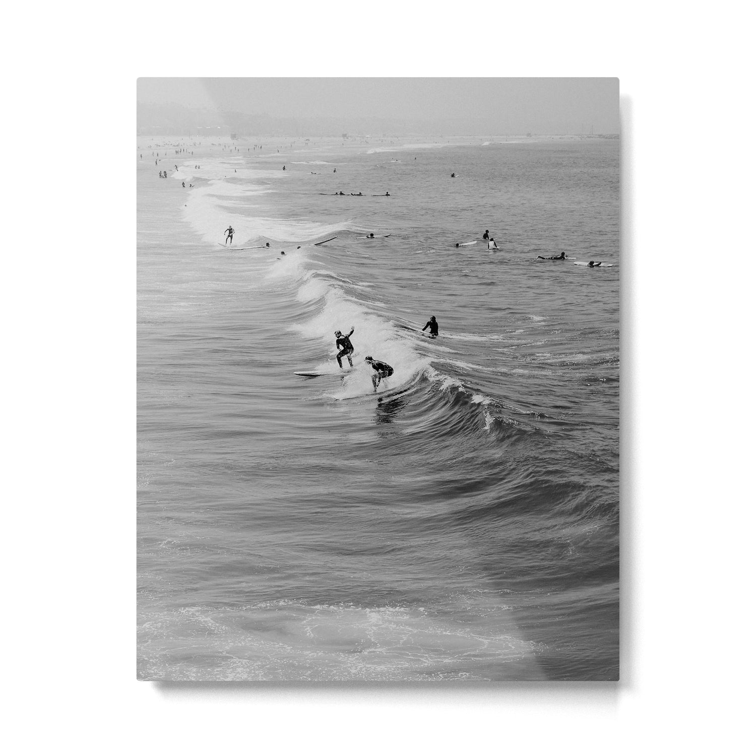 Surf Beach Photo Metal Print Gallery Image 4