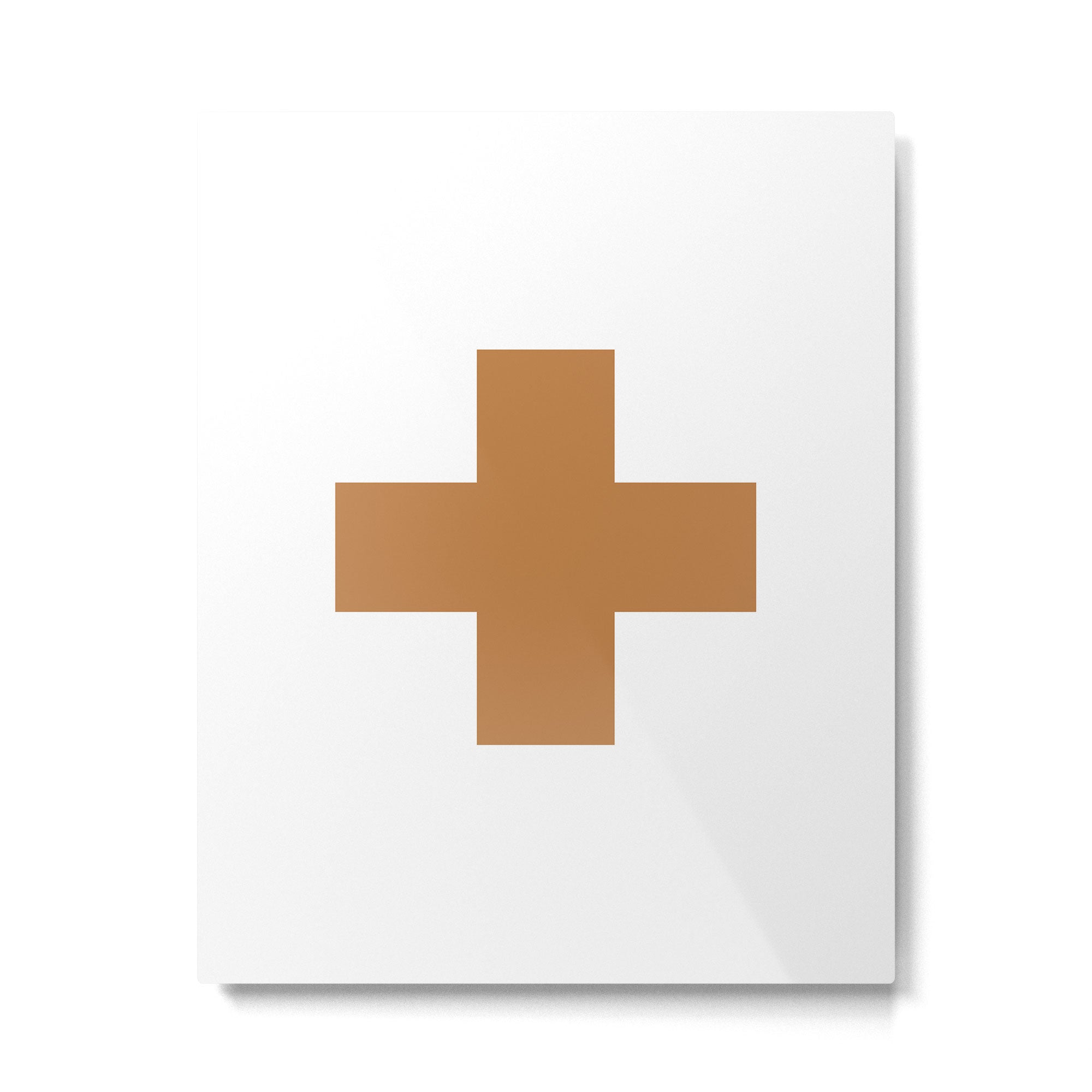 Swiss cross plus Metal Print Gallery Image 4