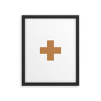Swiss cross plus Framed Art Print Gallery Image 5
