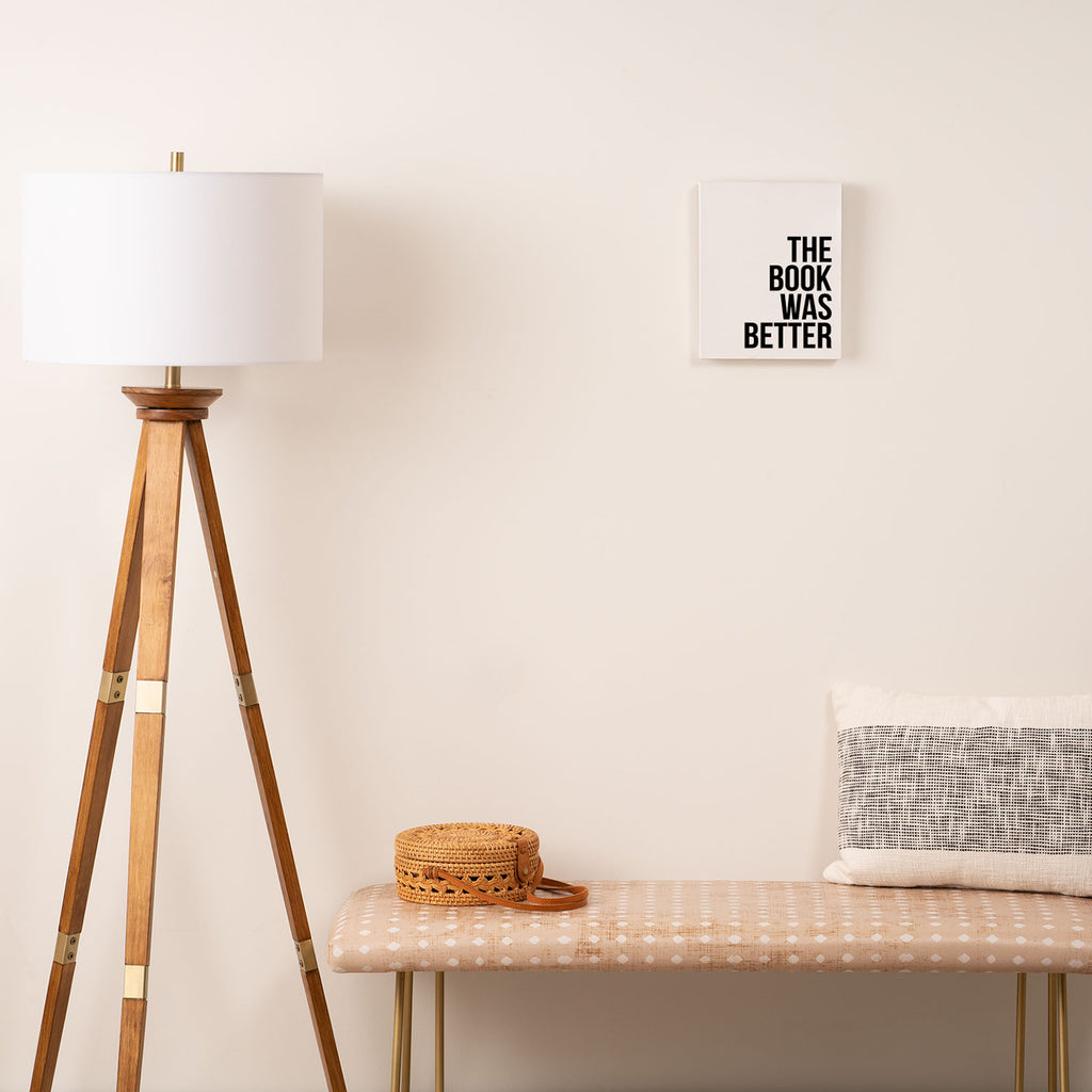 The book was better Canvas Print Gallery Image 2