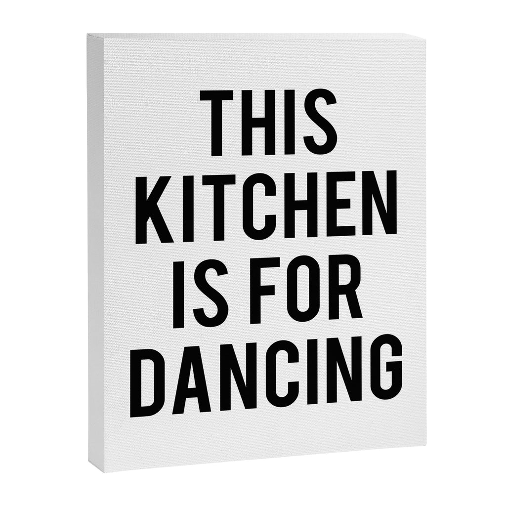 This kitchen is for dancing Canvas Print Gallery Image 6