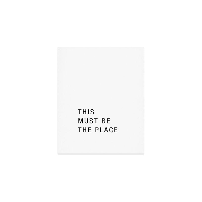 This must be the place Art Print Gallery Image 1