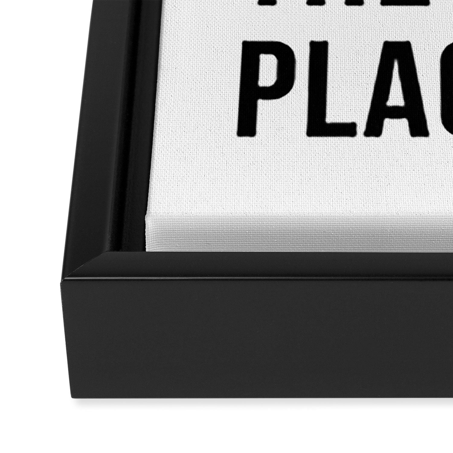 This must be the Place Framed Canvas Print Gallery Image 3