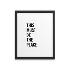 This must be the Place Framed Art Print Gallery Image 4