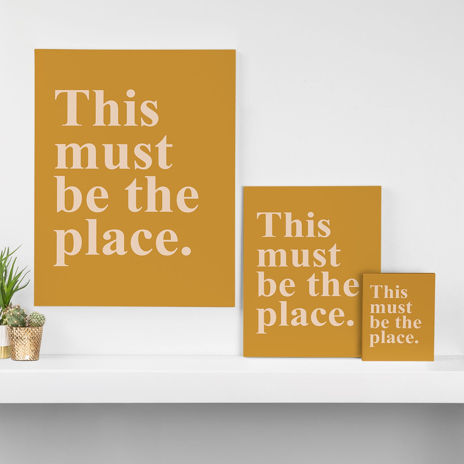 this must be the place Canvas Print Gallery Image 3