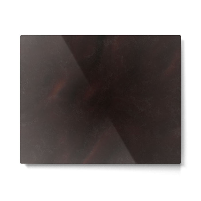 Dark Brown Metal Print Gallery Image 1
