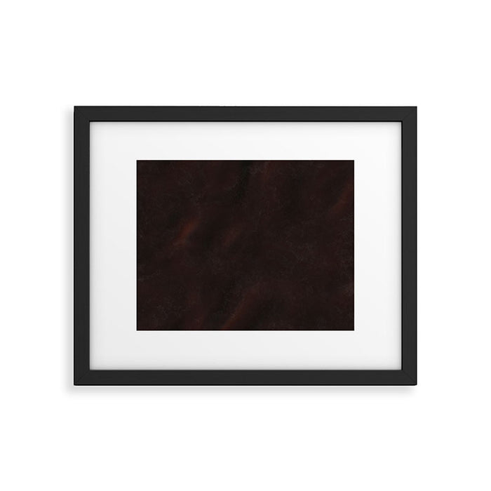 Dark Brown Framed Art Print Gallery Image 1