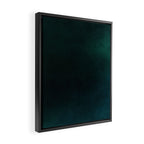 Dark Green Framed Canvas Print Gallery Image 2