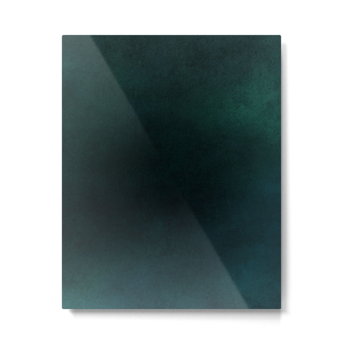 Dark Green Metal Print Gallery Image 1