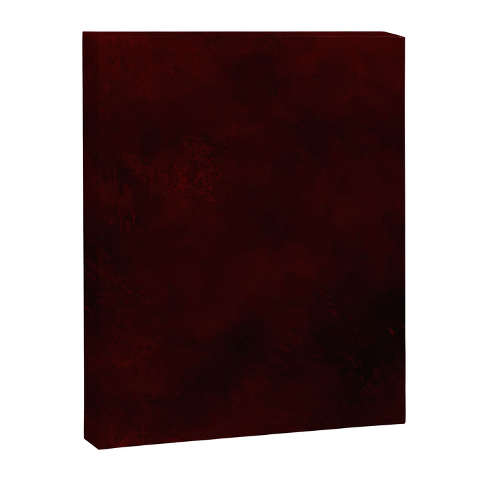 Dark Red Canvas Print Gallery Image 1