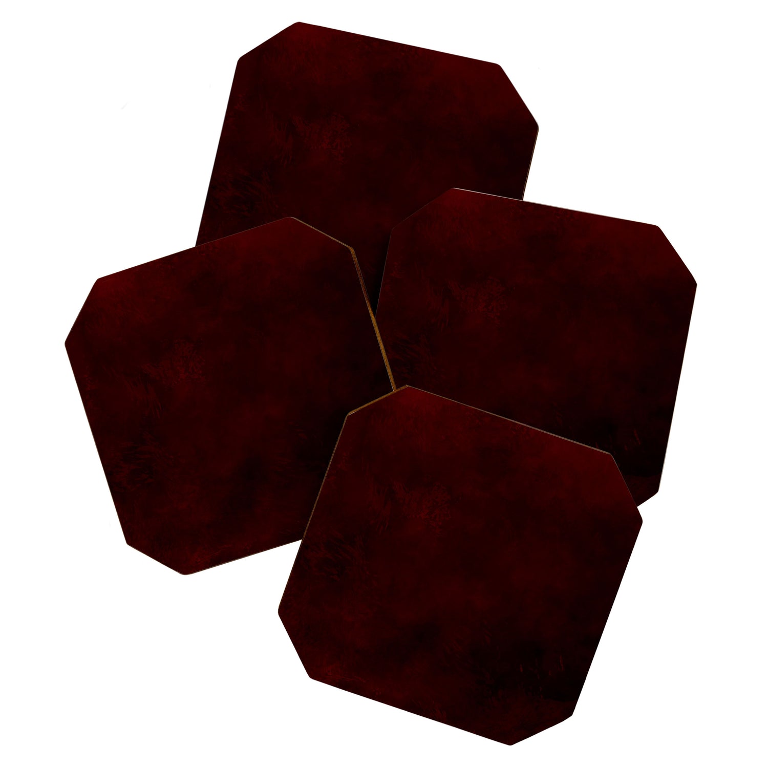 Dark Red Coaster Gallery Image 1