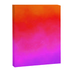 Gradient orange red violet Canvas Print Gallery Image 6