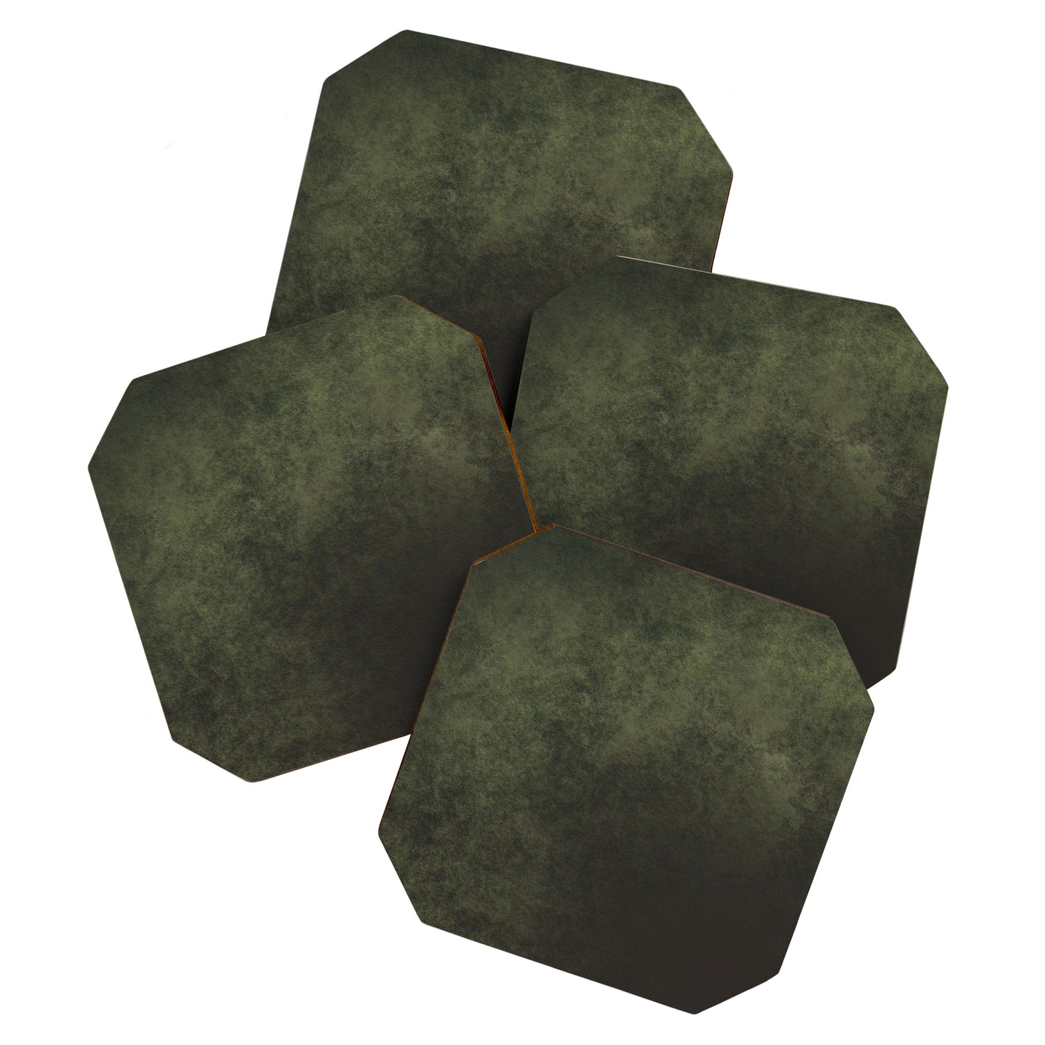 Old dark green Coaster Gallery Image 1
