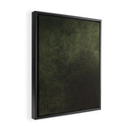 Old dark green Framed Canvas Print Gallery Image 2
