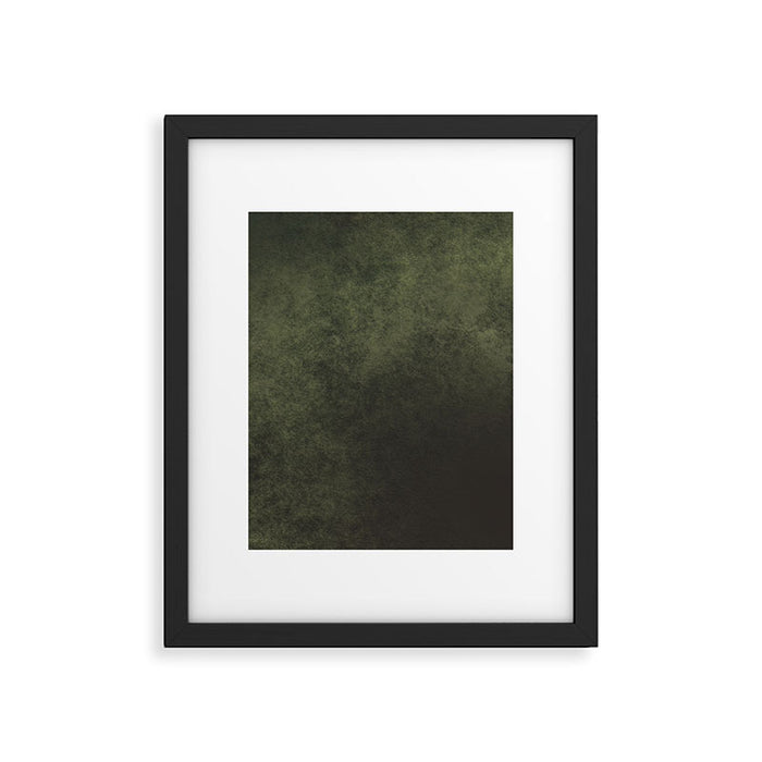 Old dark green Framed Art Print Gallery Image 1