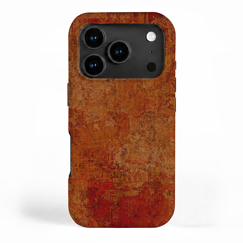 Warm orange cooper red iPhone Case Gallery Image 1