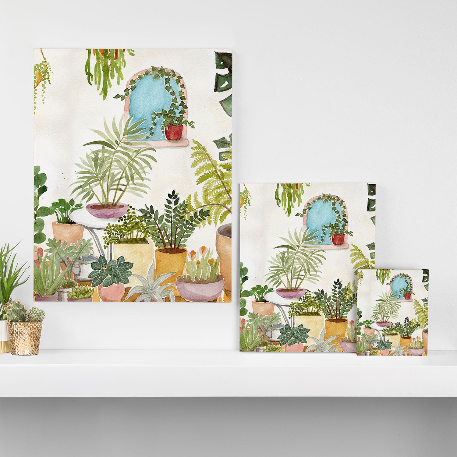 plant lady Canvas Print Gallery Image 3