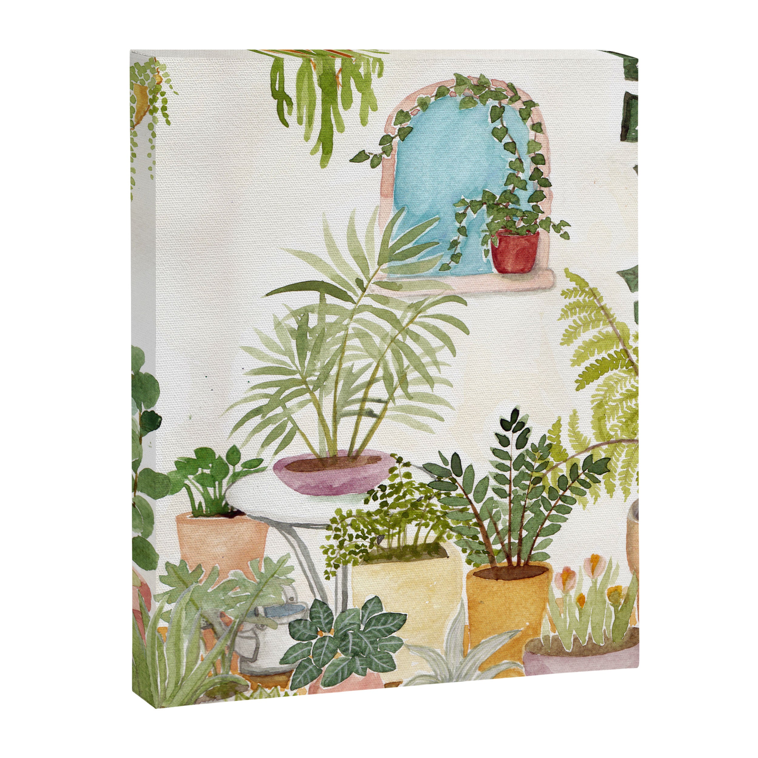 plant lady Canvas Print Gallery Image 3