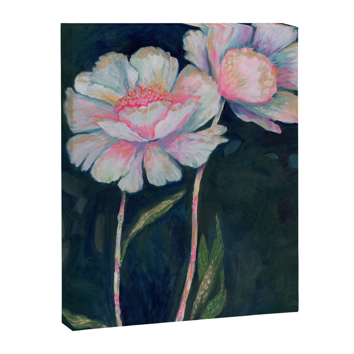Flowers In The Dark Canvas Print Gallery Image 6