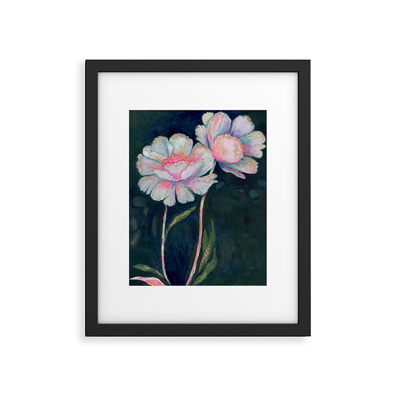Flowers In The Dark Framed Art Print Gallery Image 4