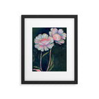 Flowers In The Dark Framed Art Print Gallery Image 4