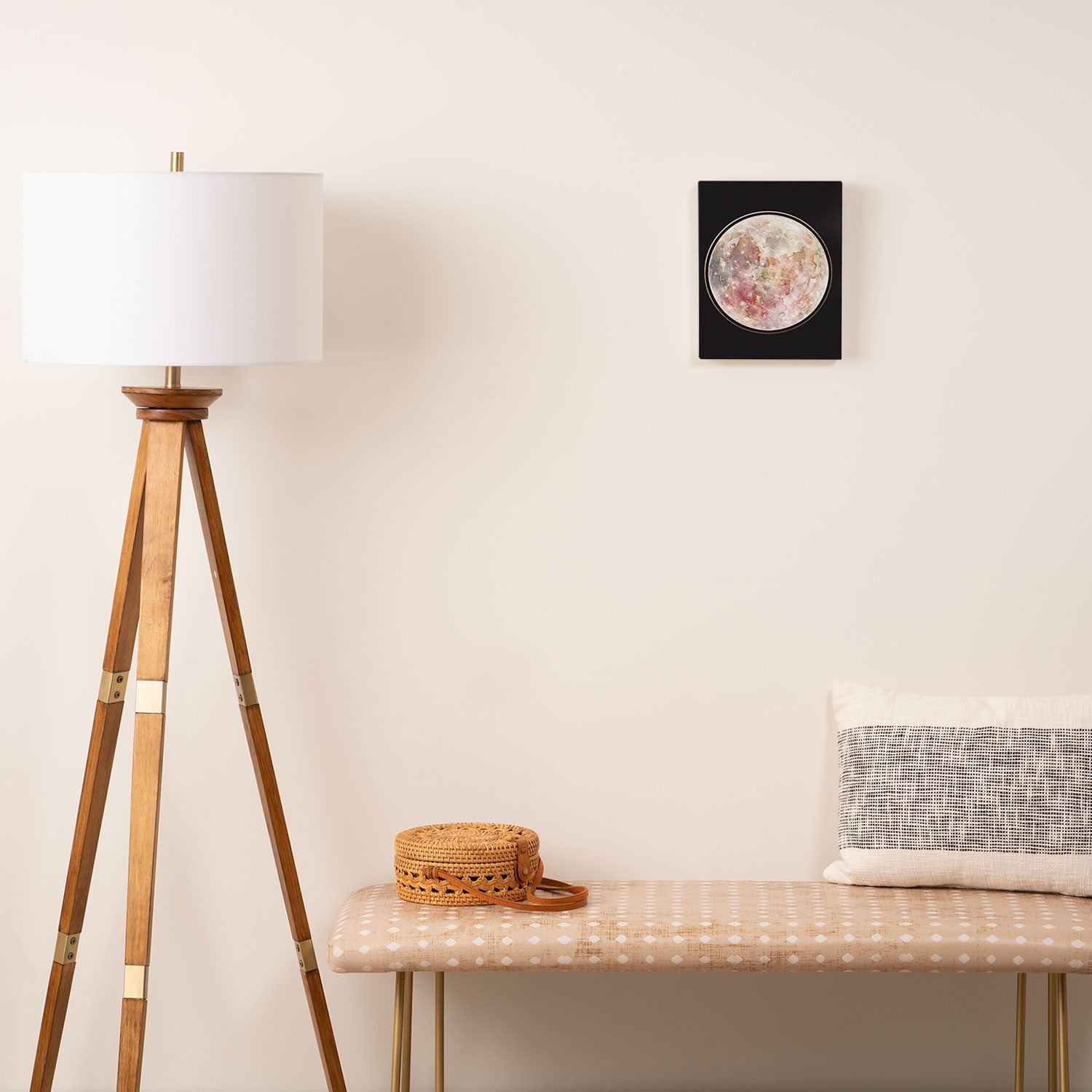 Full Moon Canvas Print Gallery Image 2