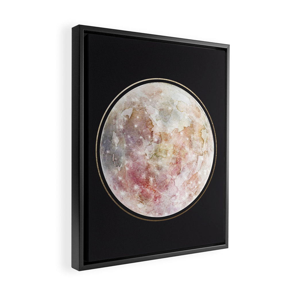 Full Moon Framed Canvas Print Gallery Image 2