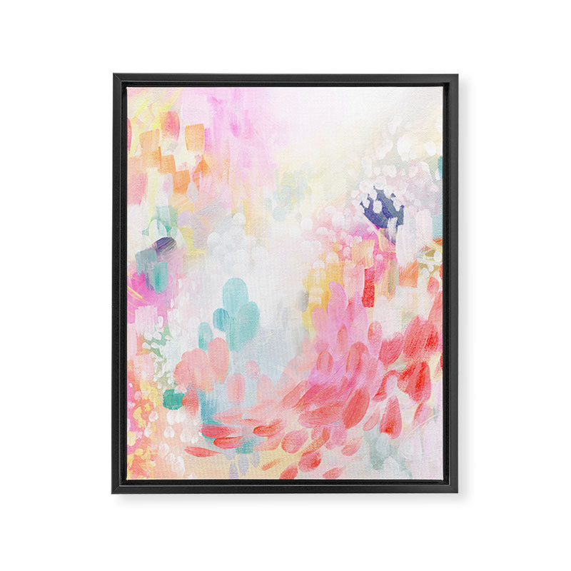 Gigi Framed Canvas Print Gallery Image 1