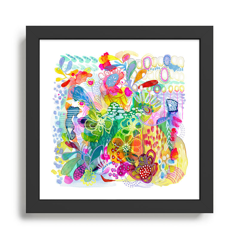 Painted Garden Framed Art Print Gallery Image 1