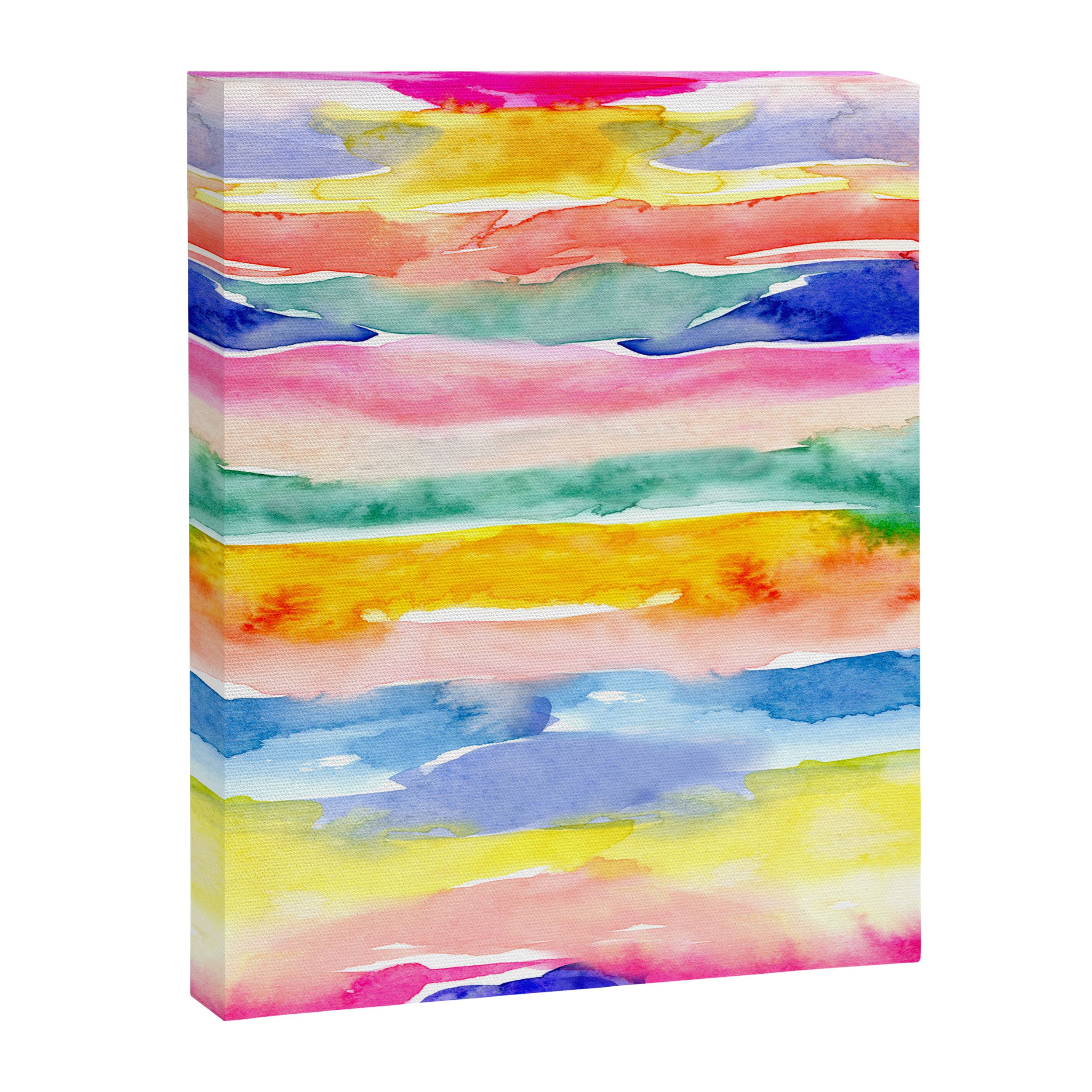 Swooshy Stripes Canvas Print Gallery Image 8