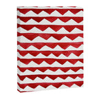 Red Triangle Lines Canvas Print Gallery Image 8