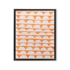 Scoop in peach Framed Canvas Print Gallery Image 8
