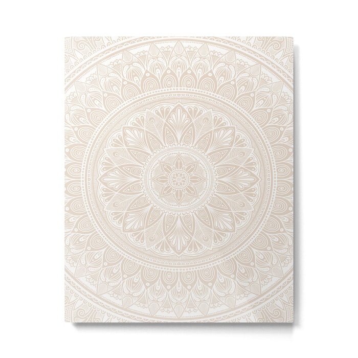 Bloom- Pebble  Metal Print Gallery Image 1