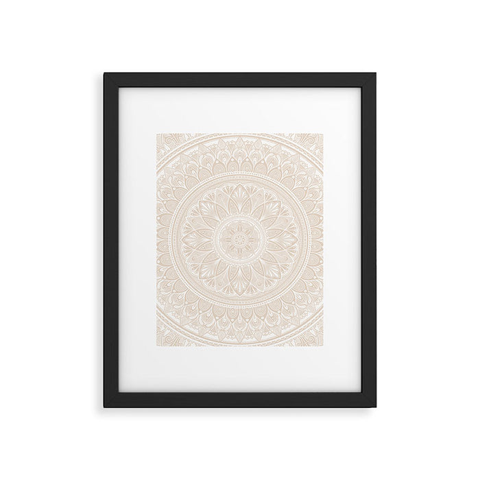 Bloom- Pebble  Framed Art Print Gallery Image 1