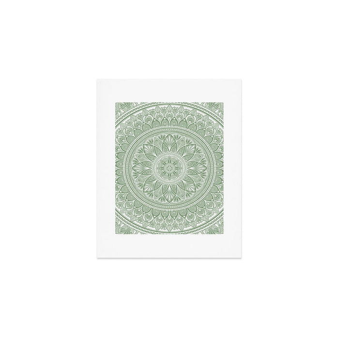 Bloom- Sage Green Art Print Gallery Image 1