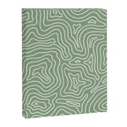 Topographic- Sage Green Canvas Print Gallery Image 8