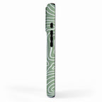 Topographic- Sage Green iPhone Case Gallery Image 2