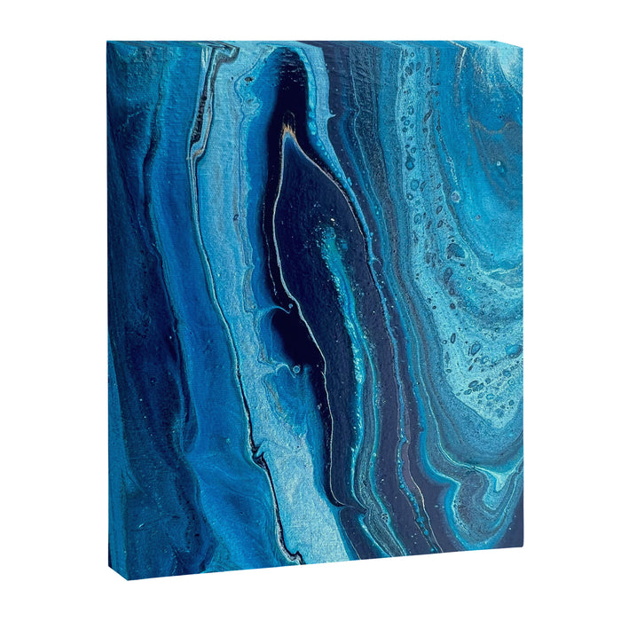 Azure Slices Canvas Print Gallery Image 1