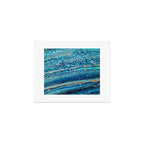 Blue Bubbles Art Print Gallery Image 1