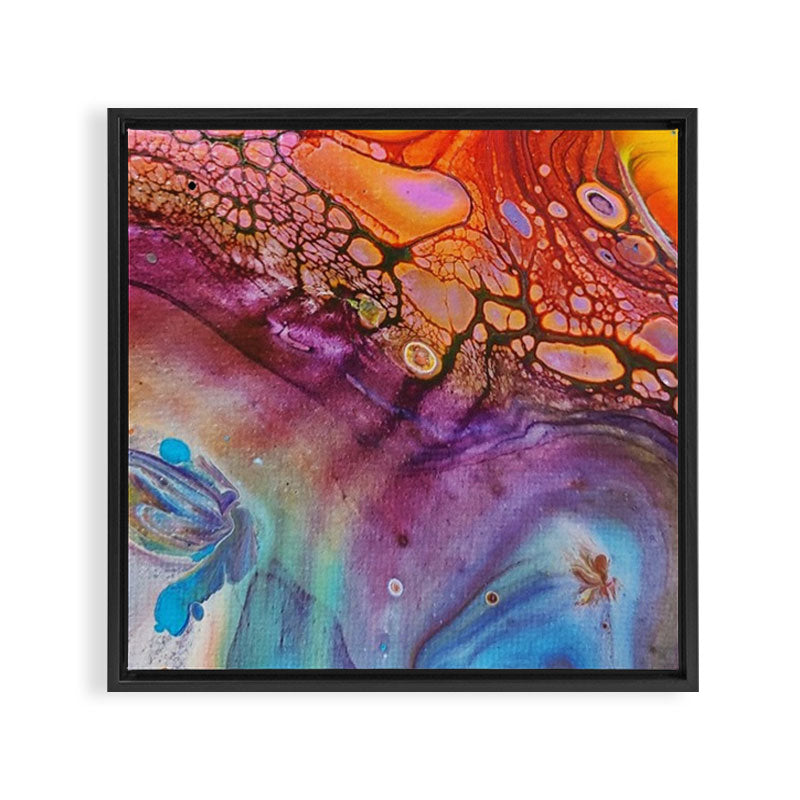 Dragon Lava Framed Canvas Print Gallery Image 3