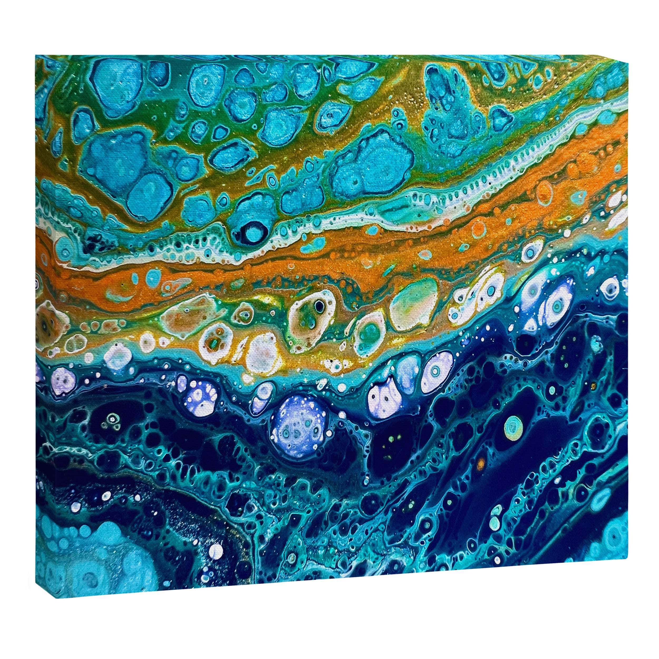 Multi Eruption Canvas Print Gallery Image 6