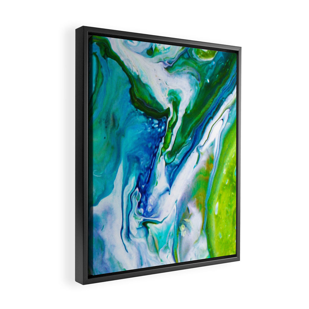 Off Shore Dance Framed Canvas Print Gallery Image 2