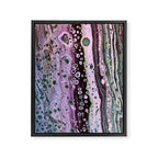 Pinky Bubbles Framed Canvas Print Gallery Image 6