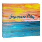 Traverse City Sunset Dream Canvas Print Gallery Image 6